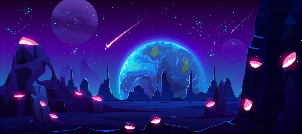Earth View at Neon