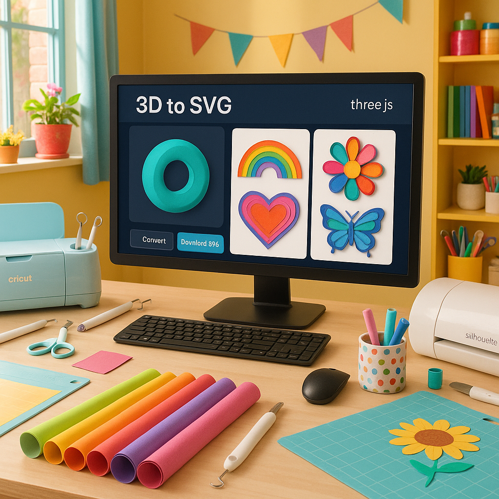 3D to SVG conversion tool
