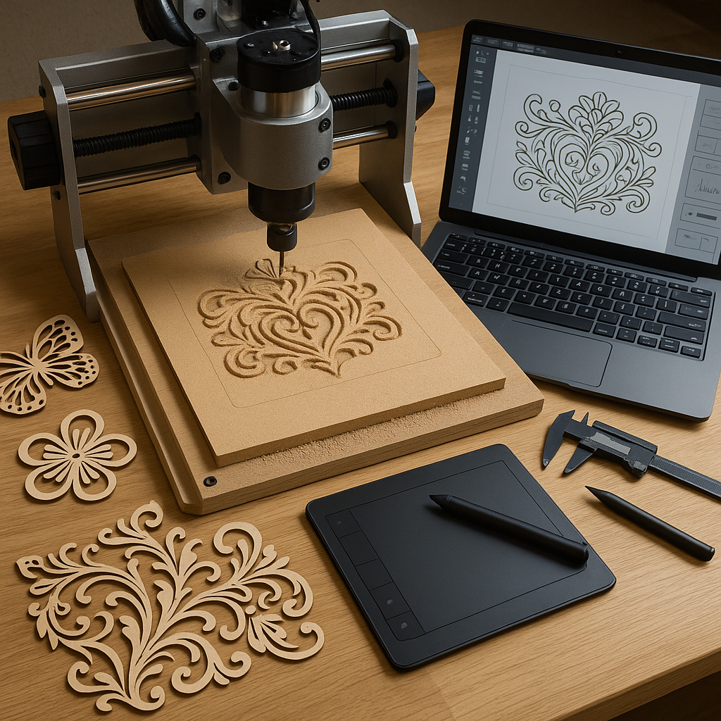 CNC cut files for irregular parts