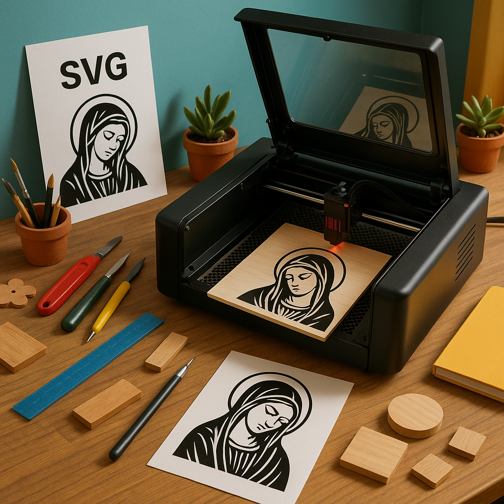 Madonna engraving files