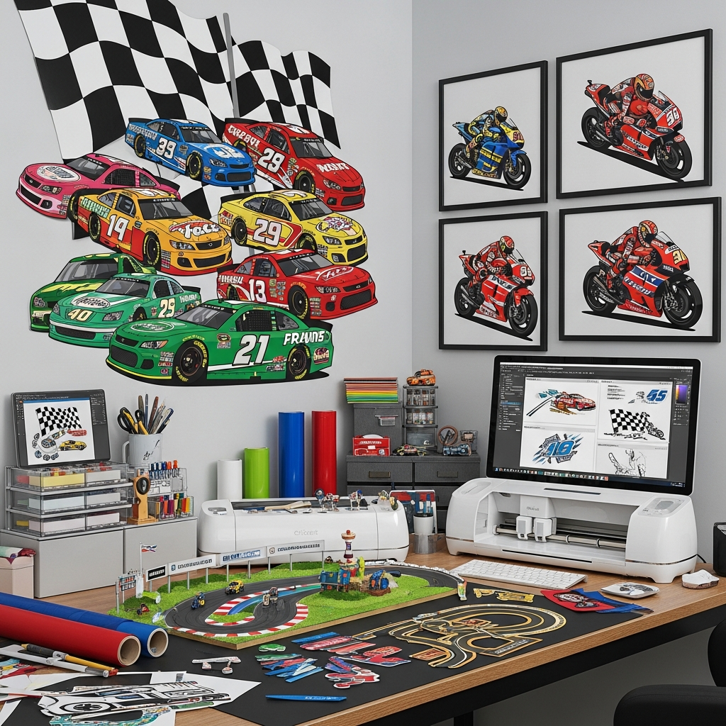 SVG in motorsports and digital crafting