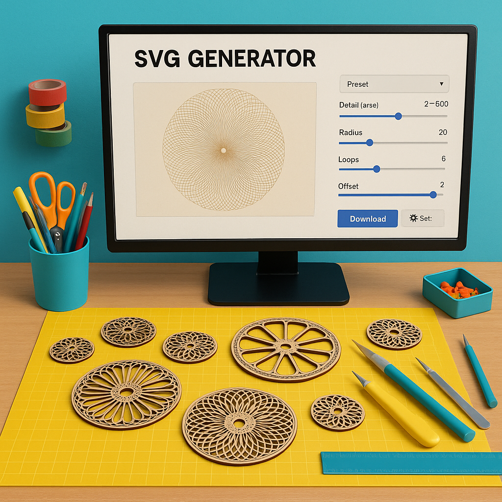 guilloché SVG patterns