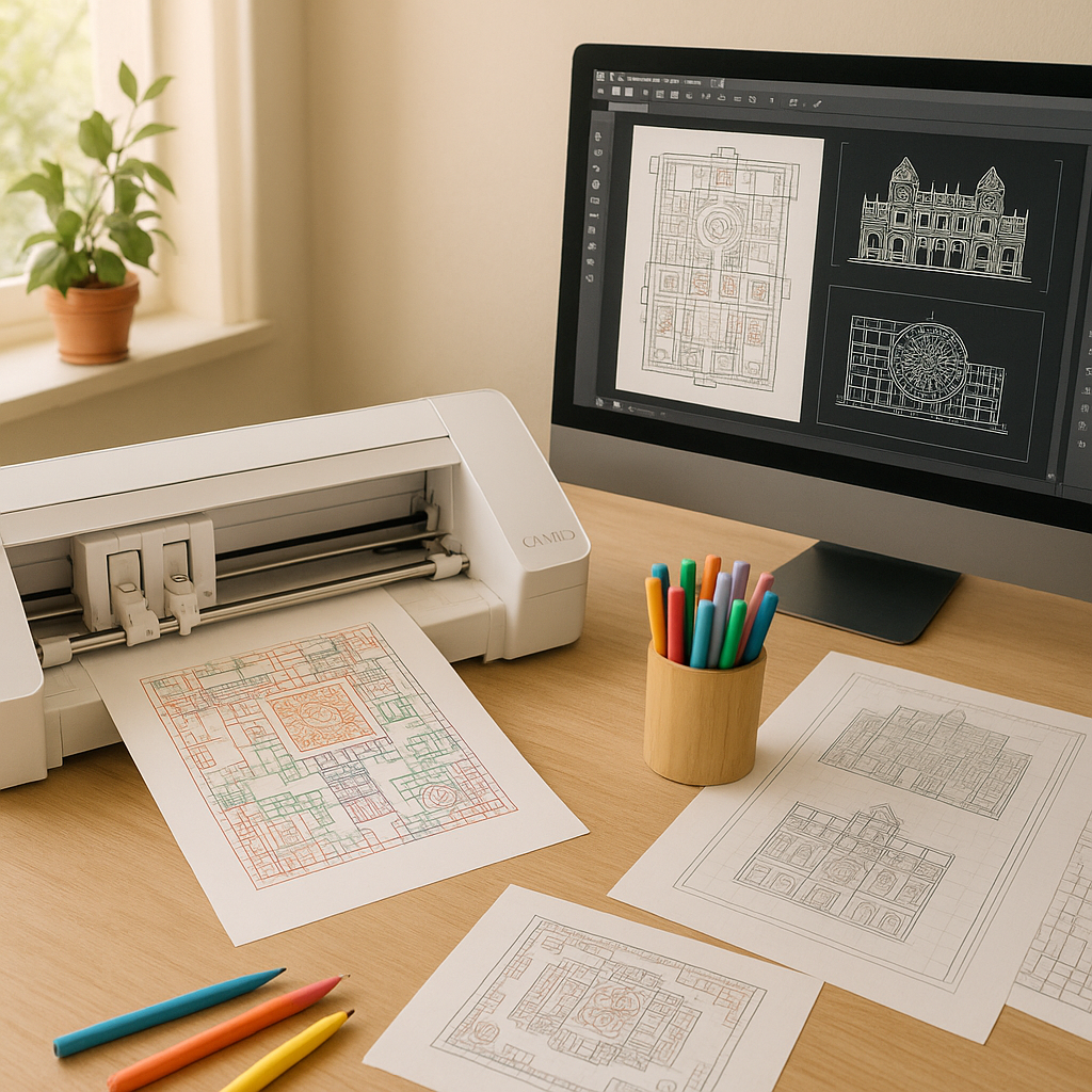 DXF pen plotting on Cameo 4/5