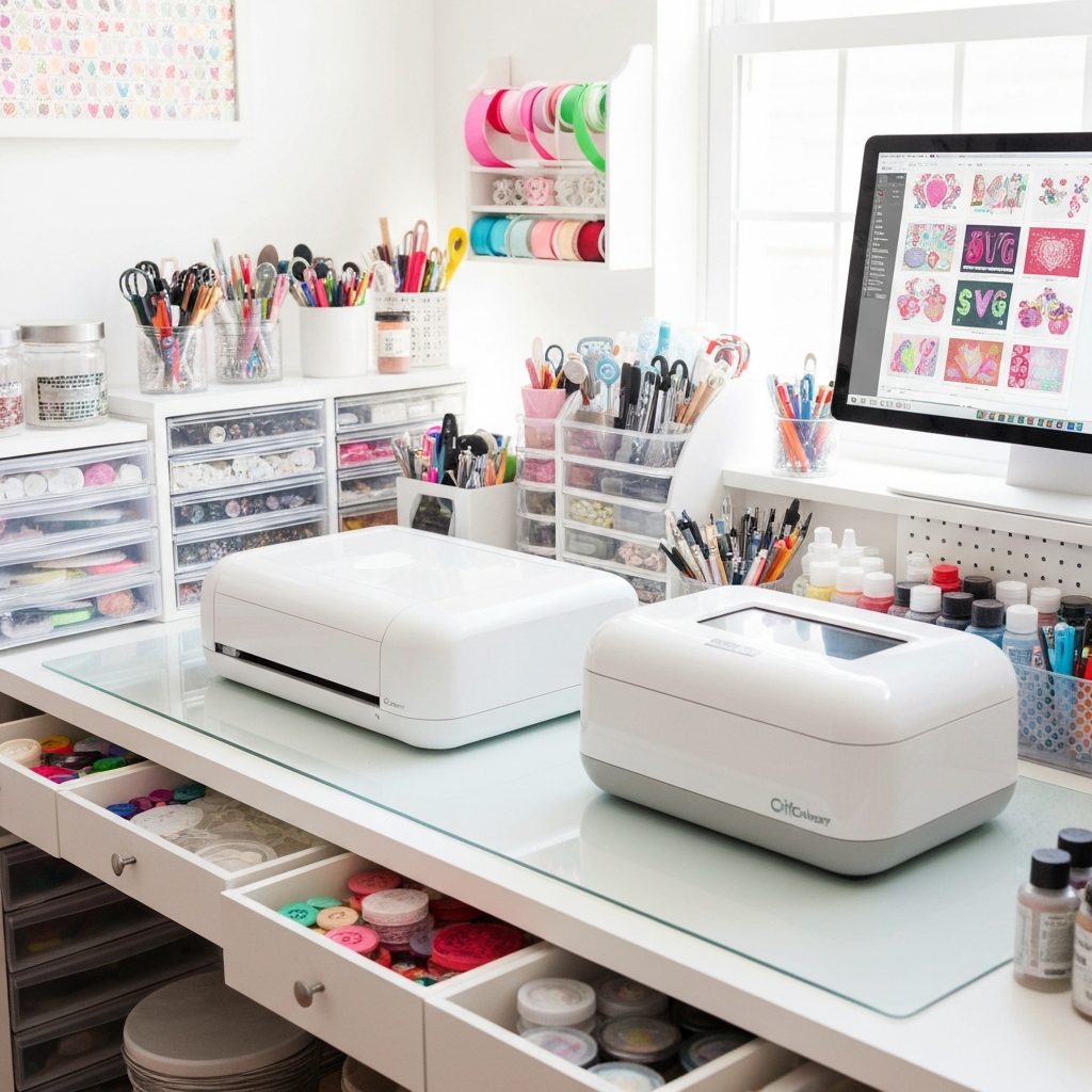 Silhouette Studio vs Cricut Design Space